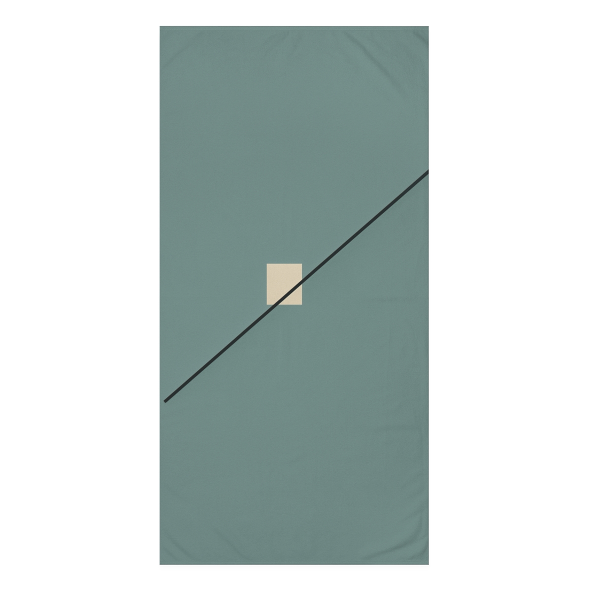 Diagonal Bar And Square Pause decorative home towelscustom towels