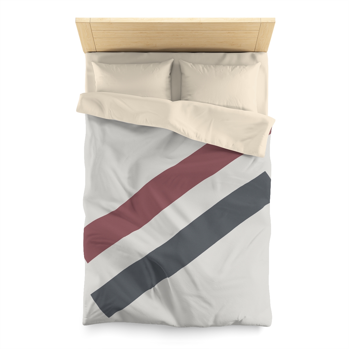 Diagonal Bar Pair duvets for gifts