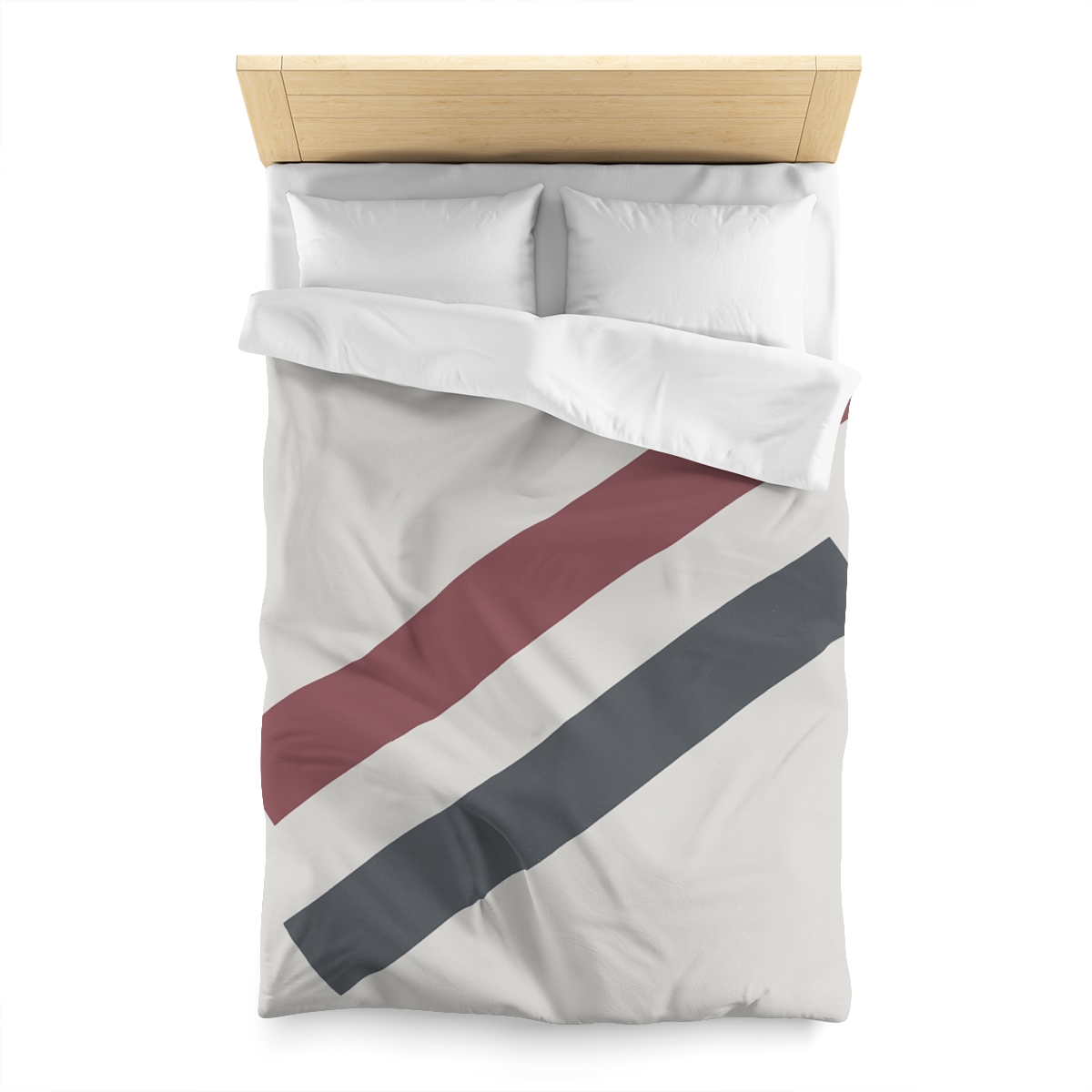 Diagonal Bar Pair duvets for gifts