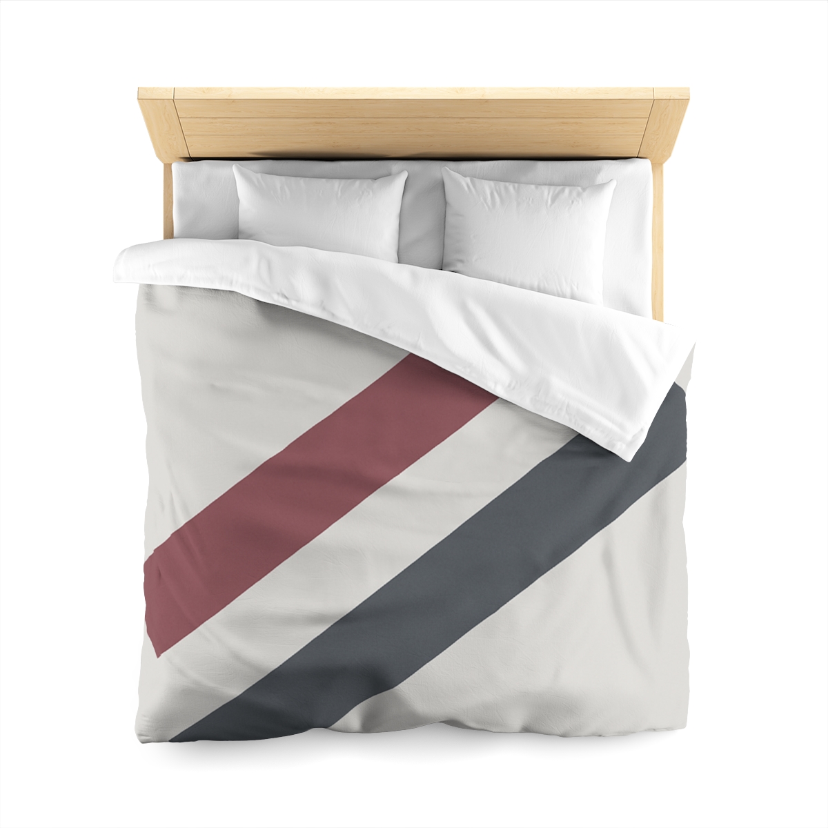Diagonal Bar Pair duvets for gifts