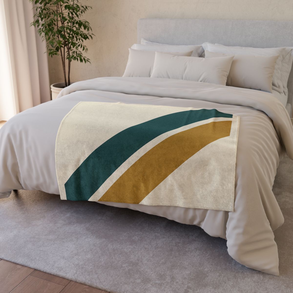Diagonal Bar Pause trendy patterned blankets