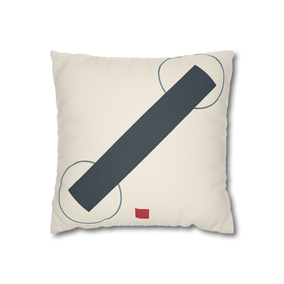 Diagonal Bar With Twin Orbits soft cotton pillow cases