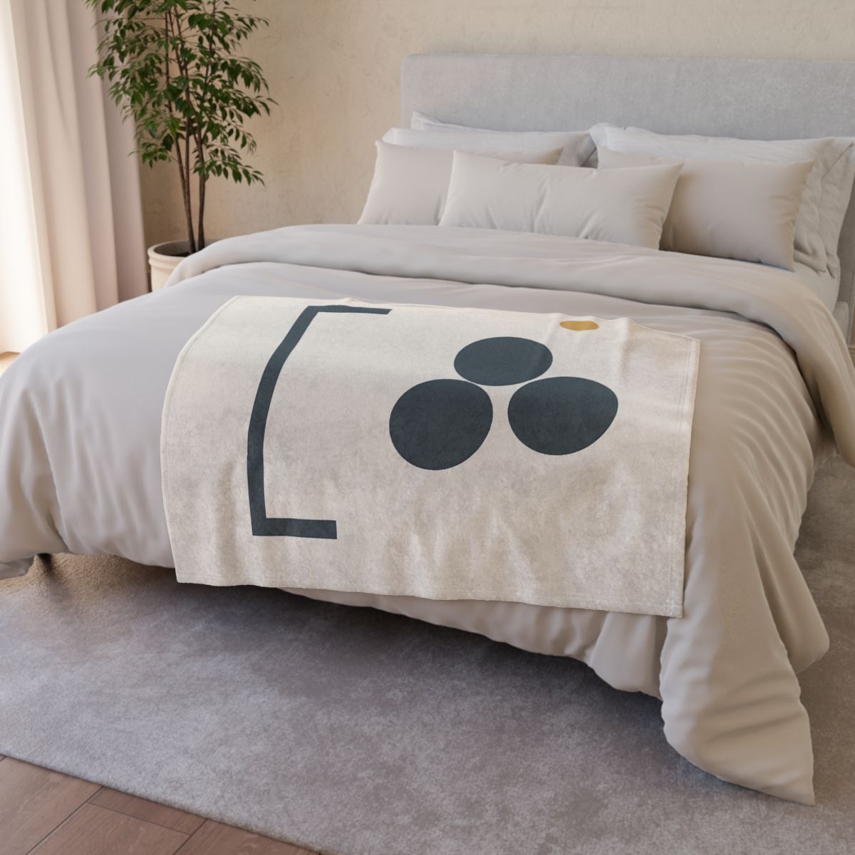 Diagonal Bracket And Three Circle Cluster warm winter blankets