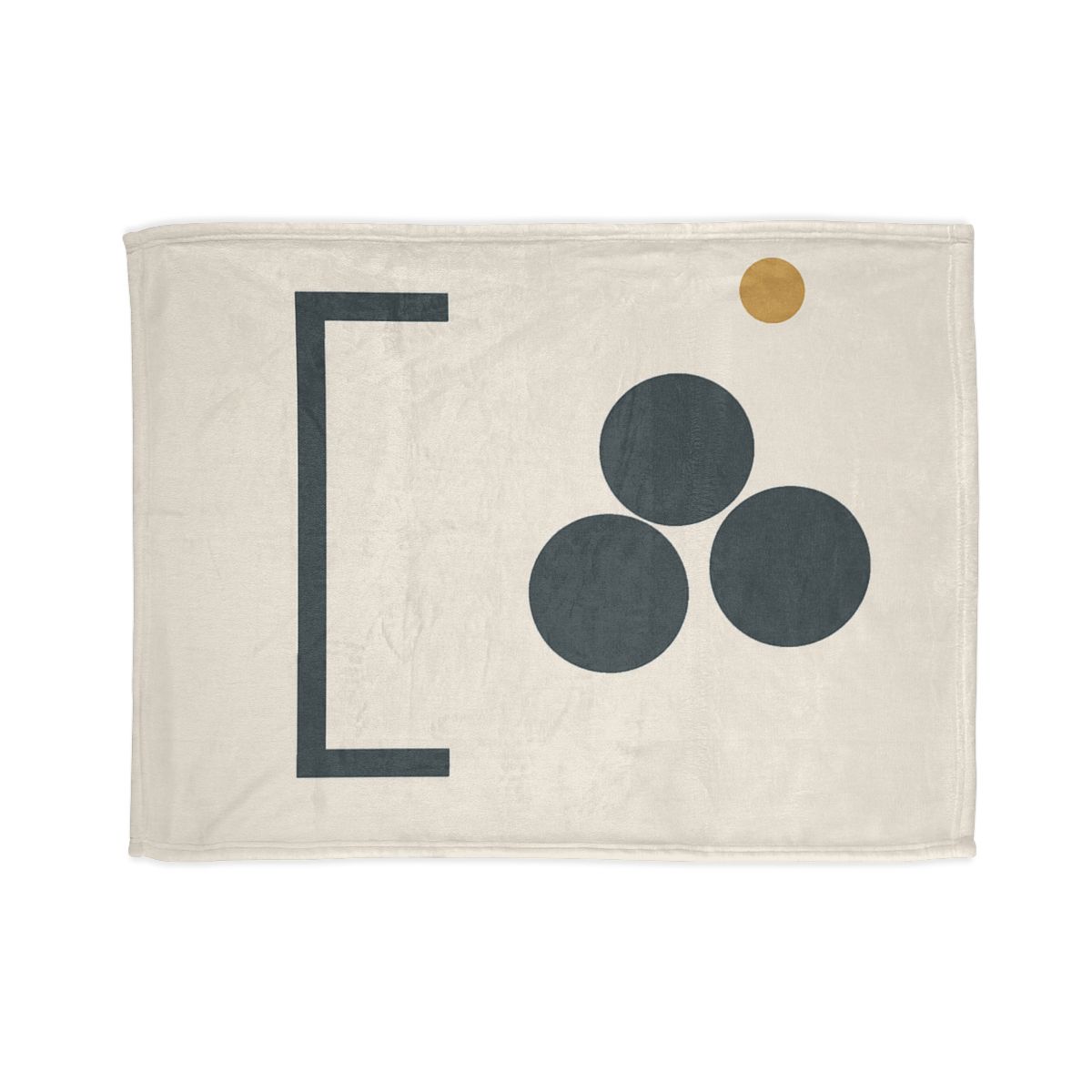 Diagonal Bracket And Three Circle Cluster warm winter blankets