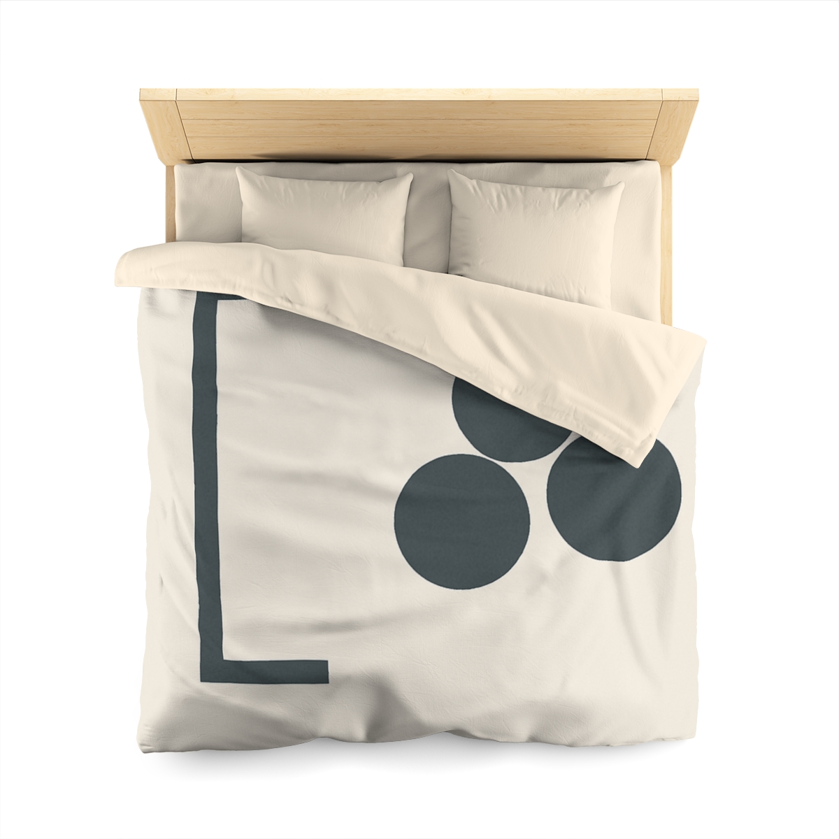 Diagonal Bracket And Three Circle Cluster warm winter duvets