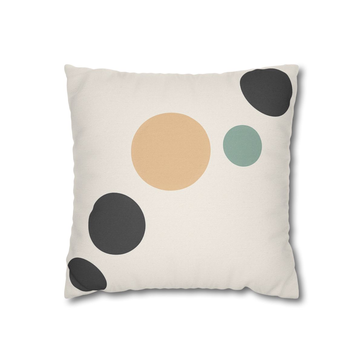 Diagonal Cluster Of Five Circles stylish decorative pillowcases