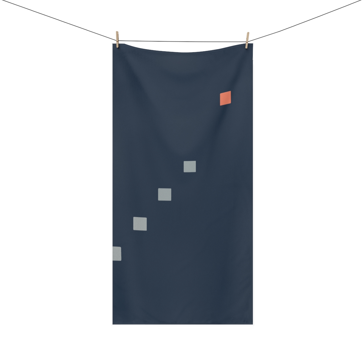 Diagonal Cluster With Quiet Void unique gift towels