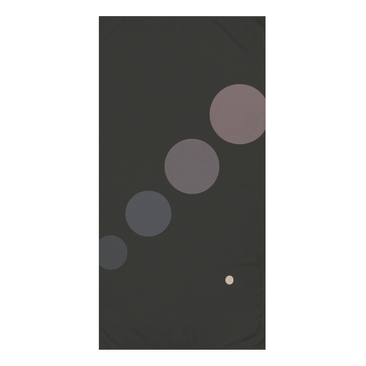 Diagonal Cluster With Resting Dot decorative home towels