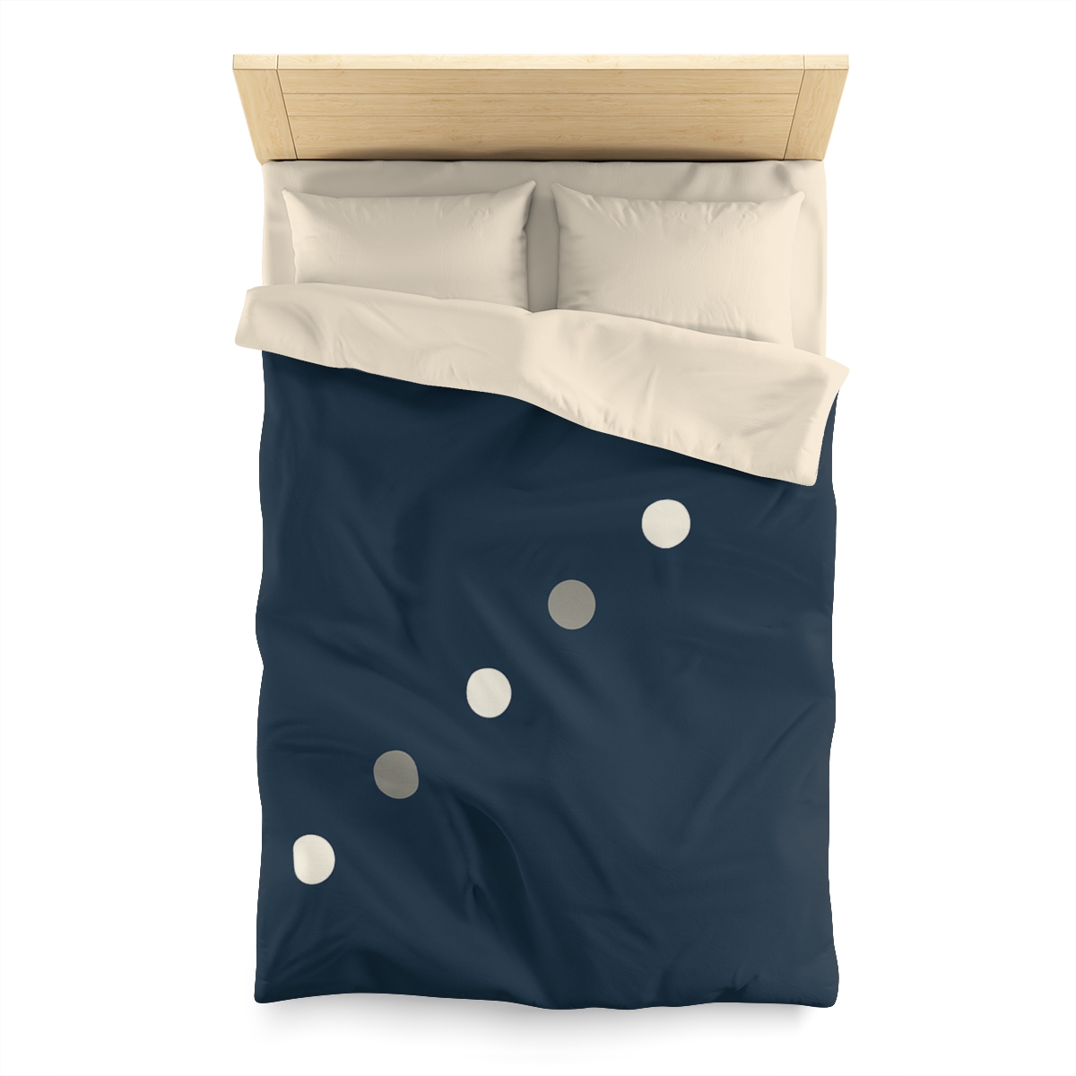 Diagonal Dot Ladder designer printed duvets