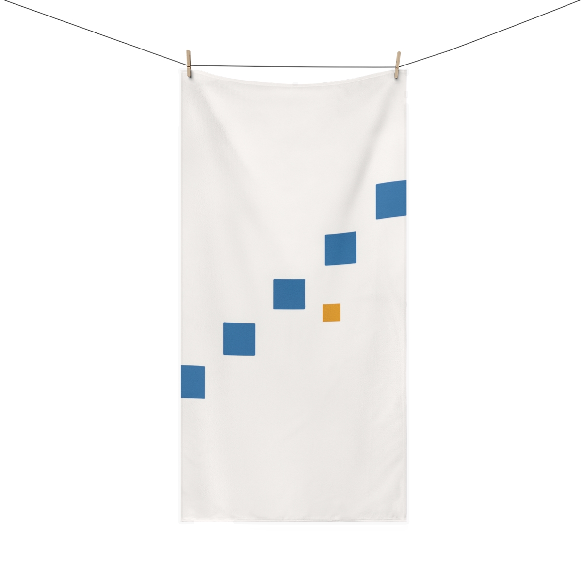 Diagonal Grid With Missing Star trendy hand towels