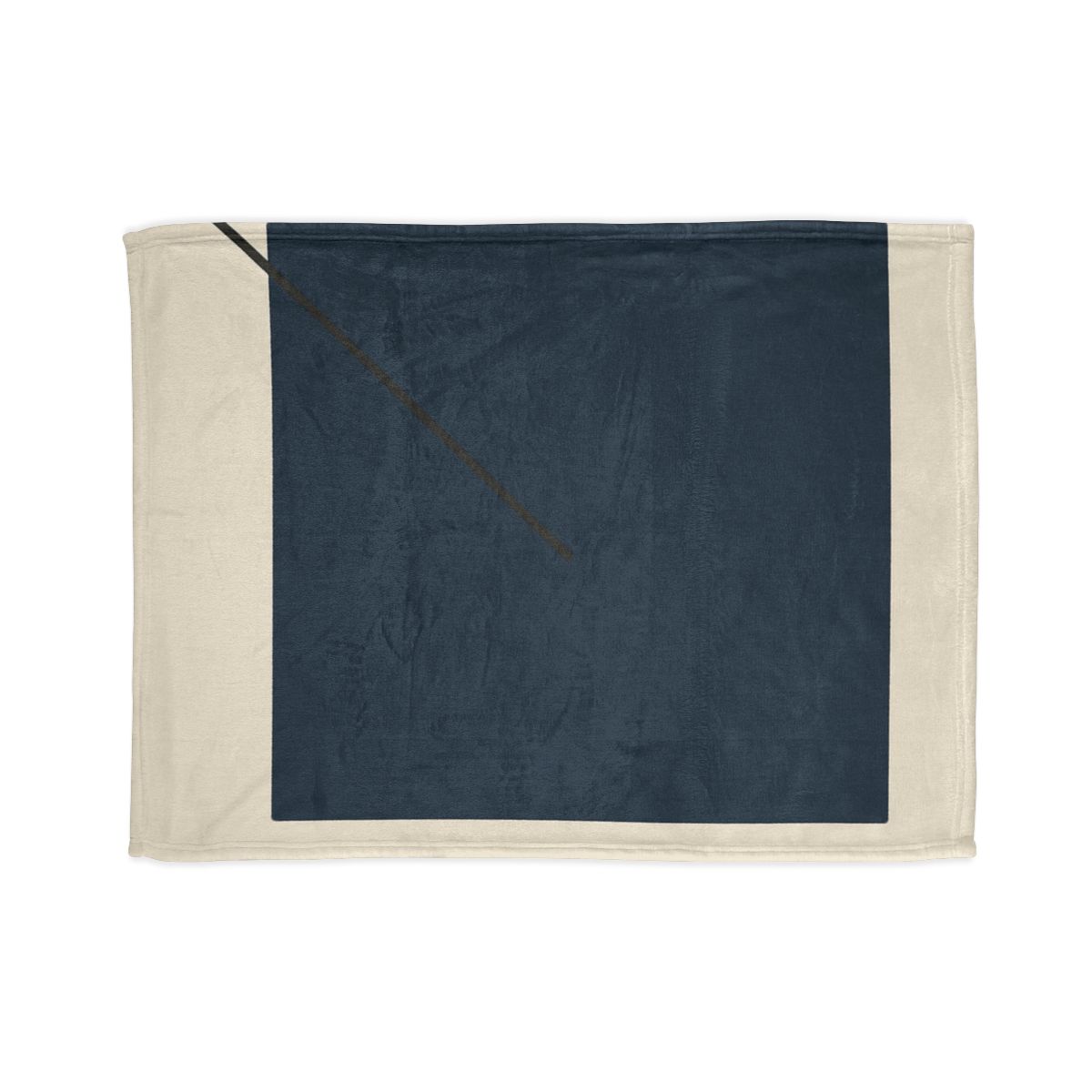 Diagonal Line And Square Balance decorative home blankets