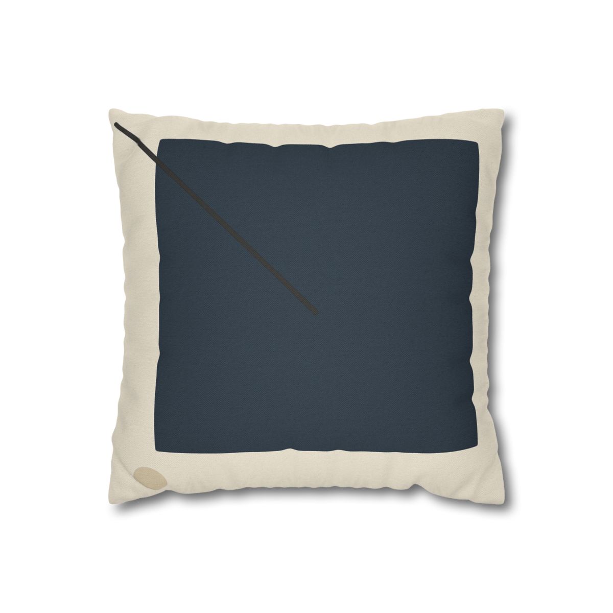 Diagonal Line And Square Balance soft cotton pillow cases