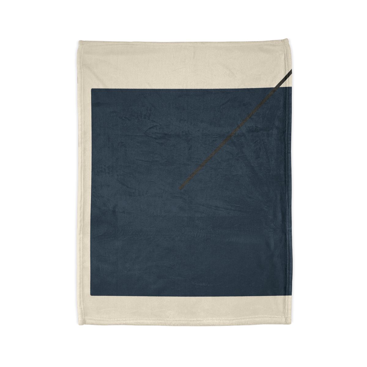 Diagonal Line And Square Balance decorative home blankets