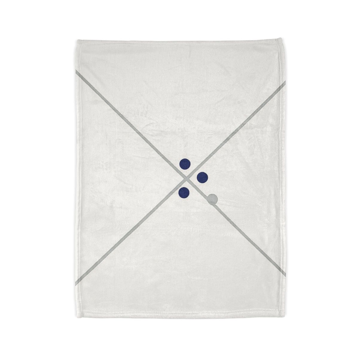 Diagonal Pair And Nested Dot Cluster stylish throw blankets