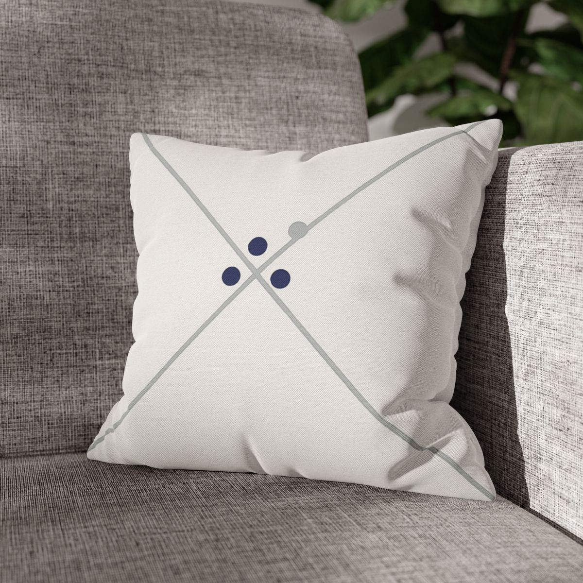 Diagonal Pair And Nested Dot Cluster comfortable bedding pillow covers