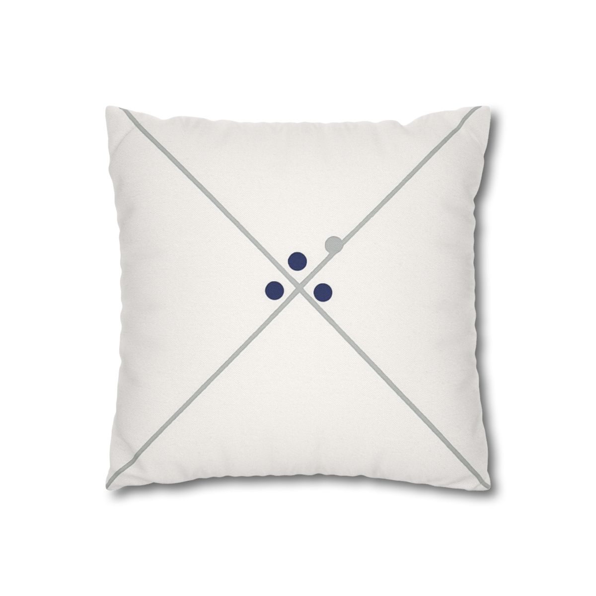 Diagonal Pair And Nested Dot Cluster comfortable bedding pillow covers