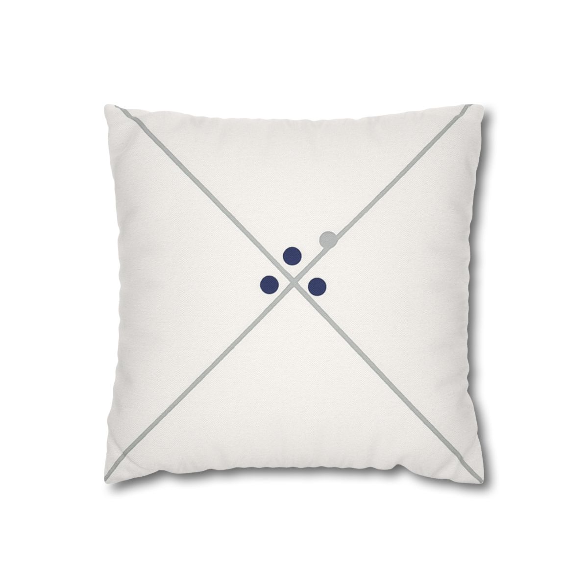 Diagonal Pair And Nested Dot Cluster comfortable bedding pillow covers