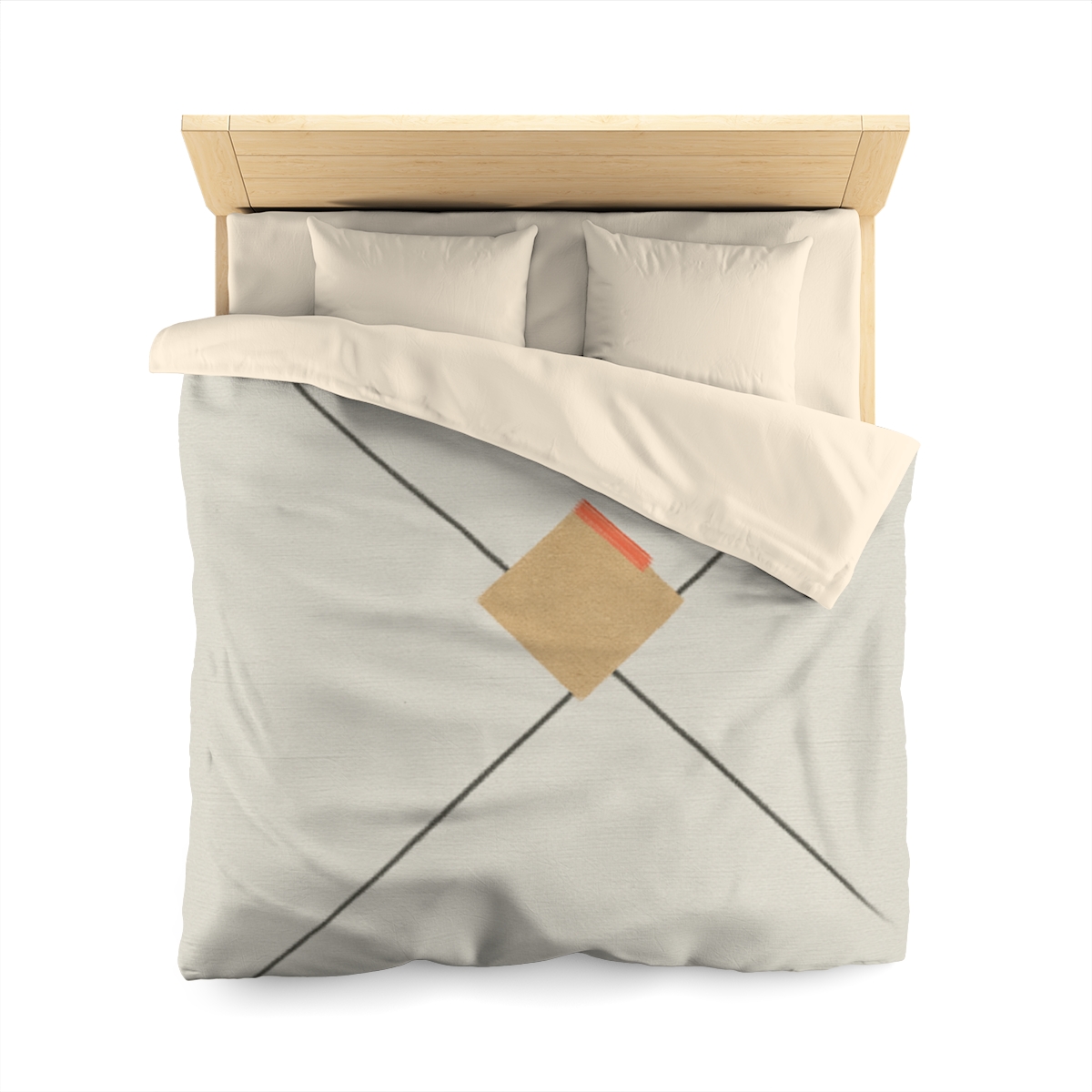 Diagonal Pair And Resting Square trendy bedroom duvets