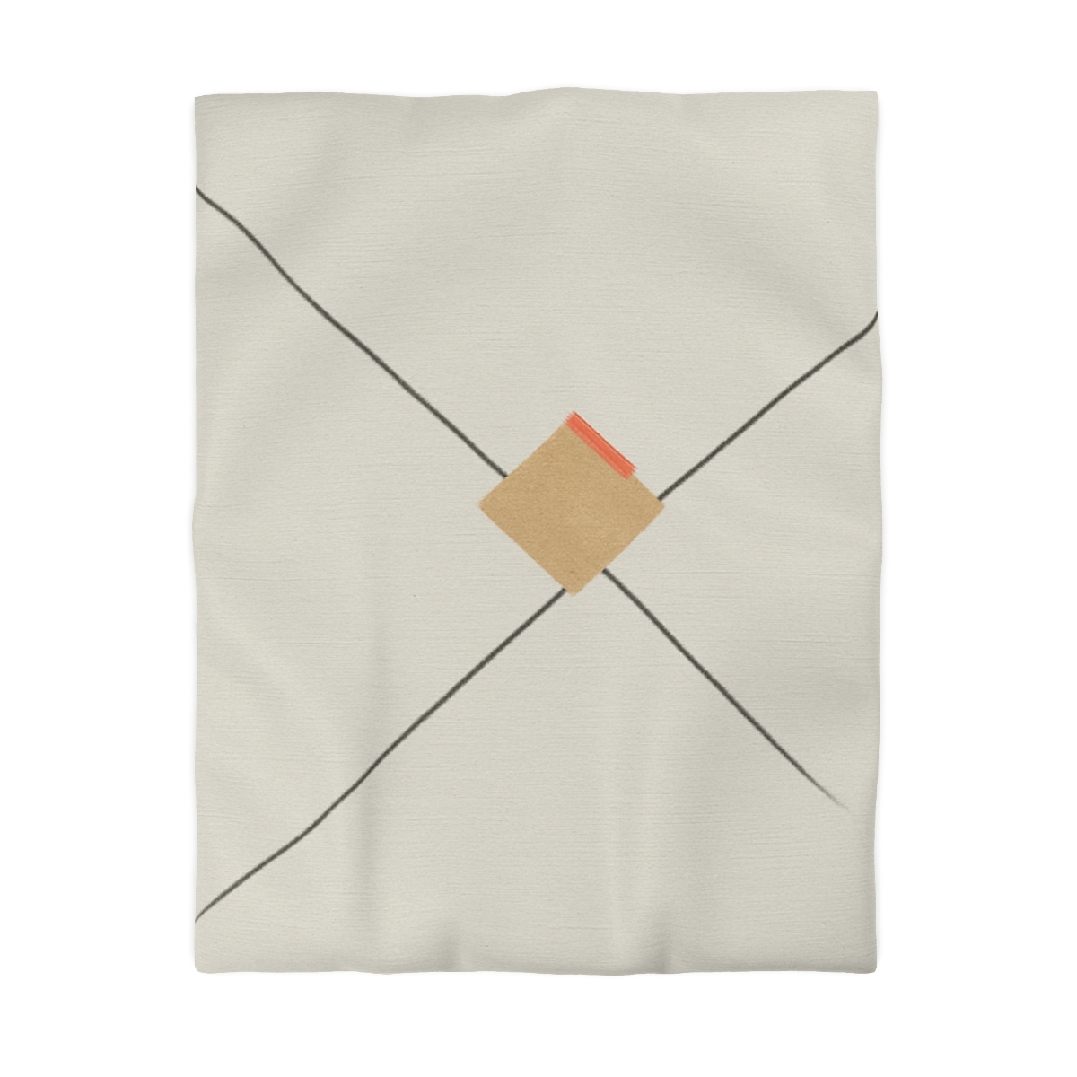 Diagonal Pair And Resting Square trendy bedroom duvets