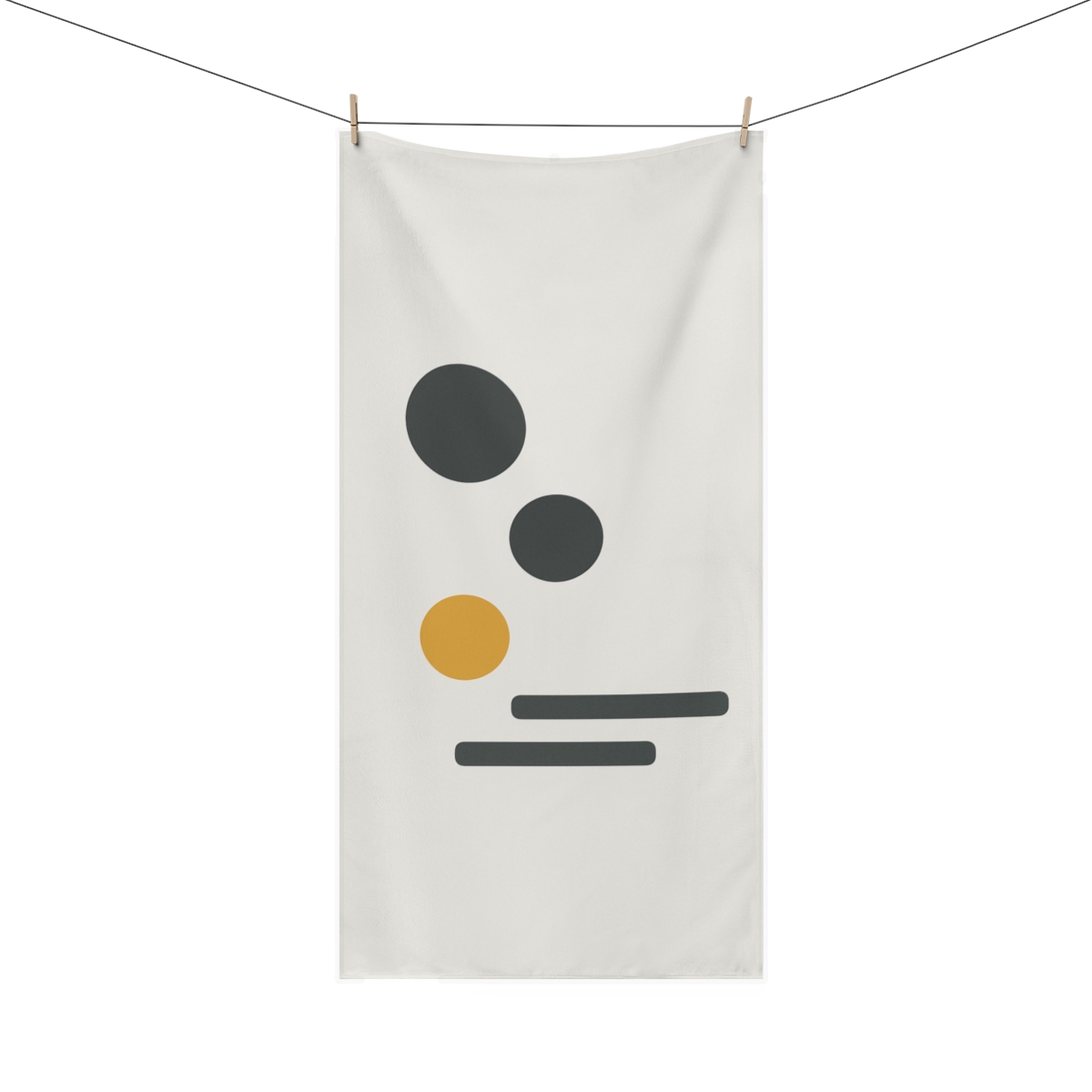 Diagonal Pair With Resting Dots unique gift towels