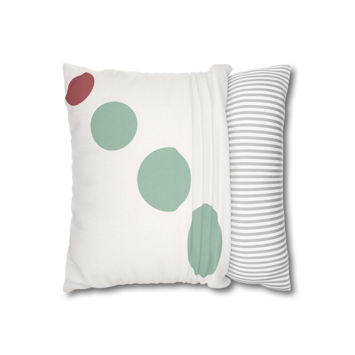 Diagonal Path Of Four Circles trendy patterned pillow cases