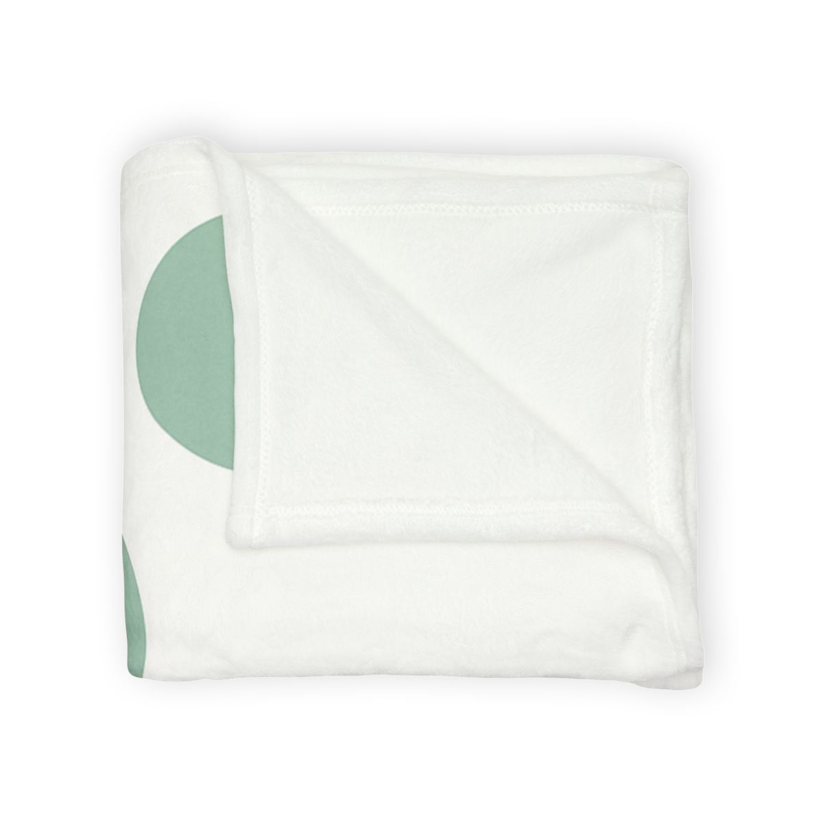 Diagonal Path Of Four Circles soft fleece blankets