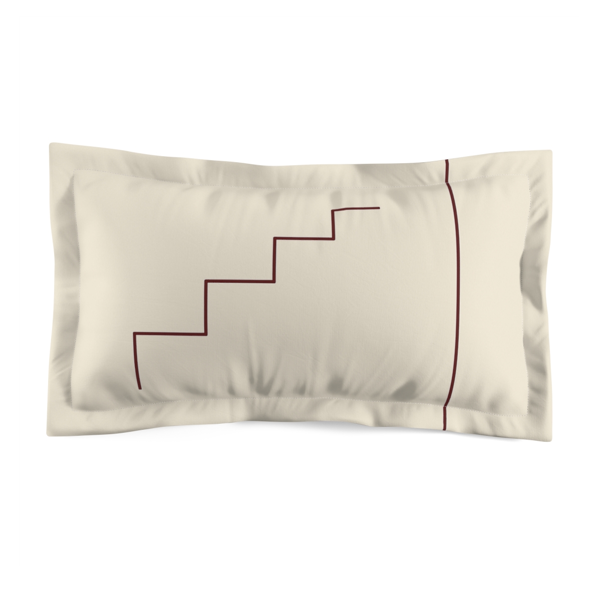 Diagonal Rectangle Relay personalized decorative pillows