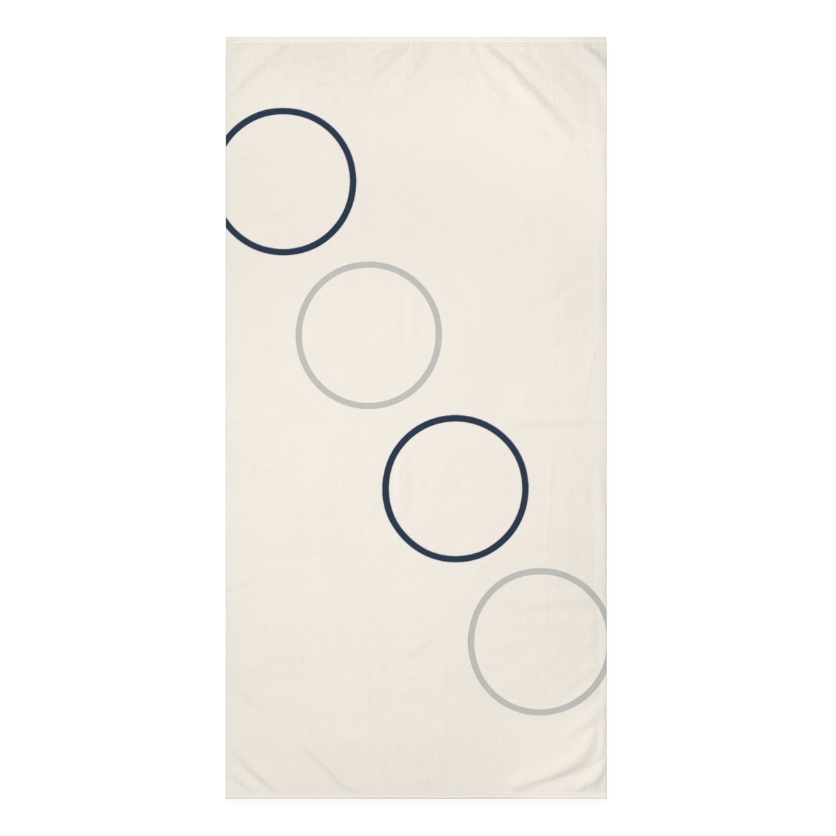 Diagonal Ring Alignment custom towels