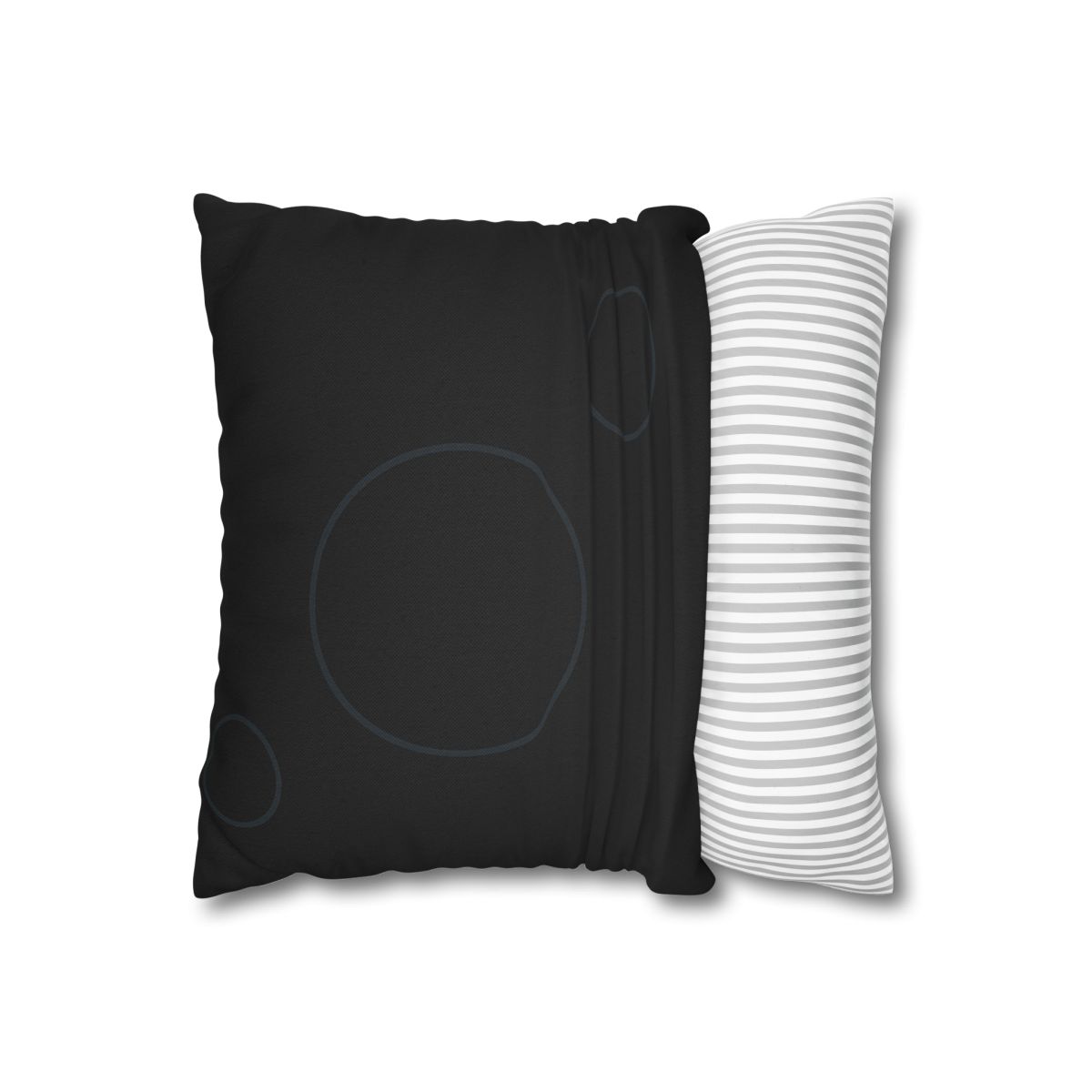 Diagonal Rings Alignment personalized pillow covers