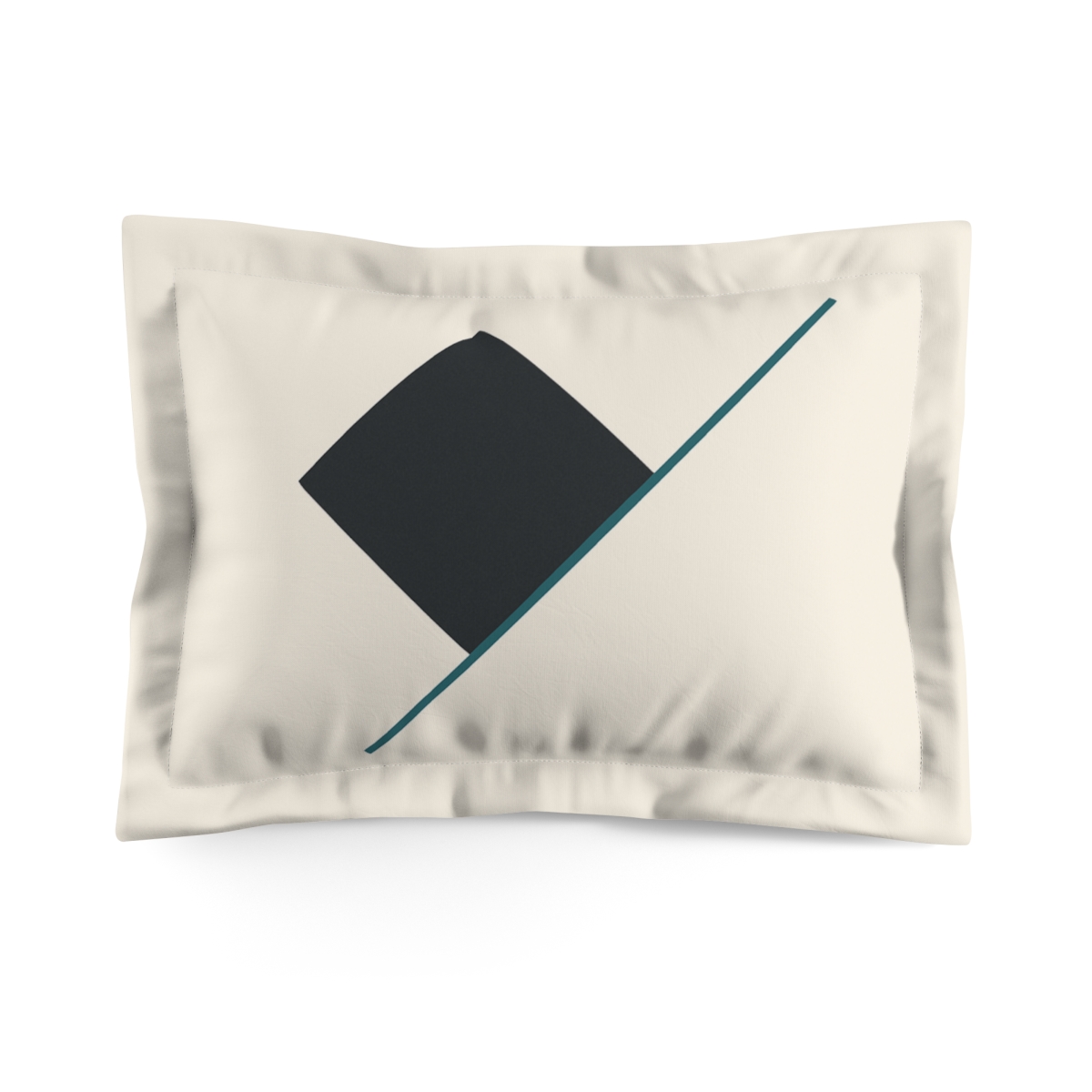 Diagonal Square And Line Balance trendy accent pillows