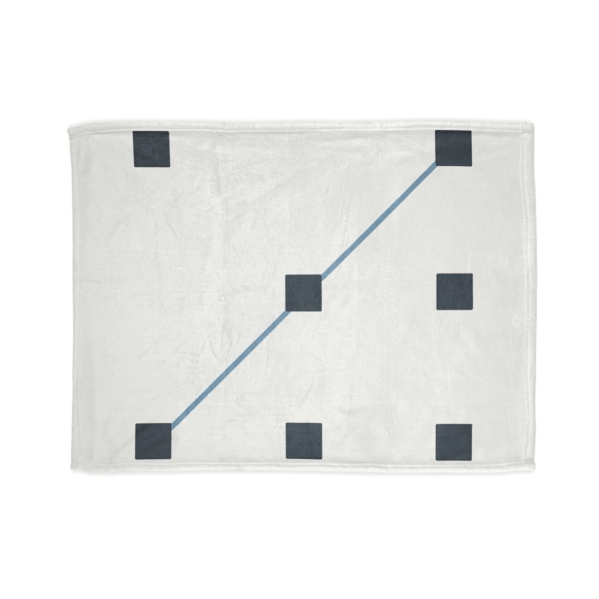 Diagonal Star Path Grid stylish throw blankets