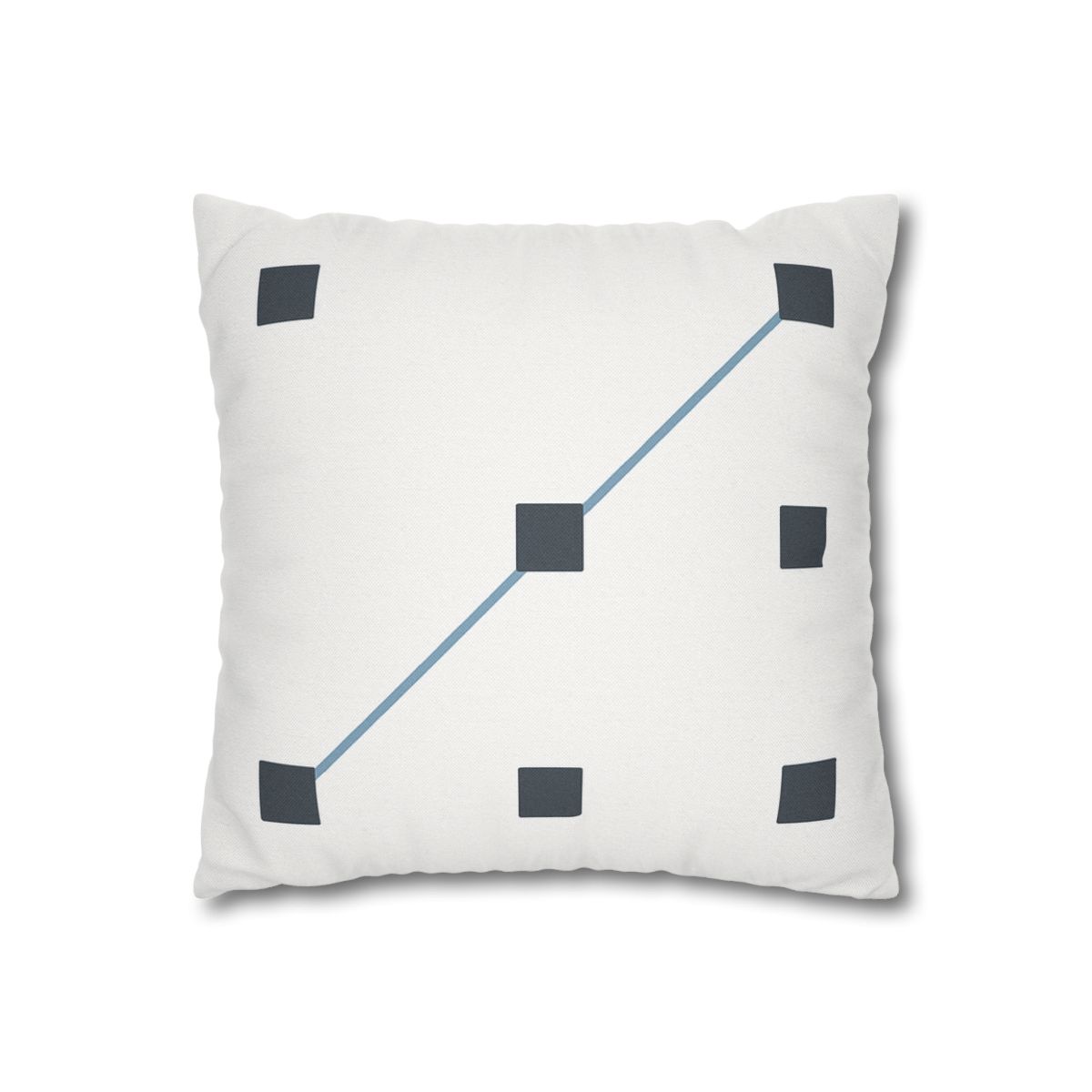 Diagonal Star Path Grid personalized pillow covers