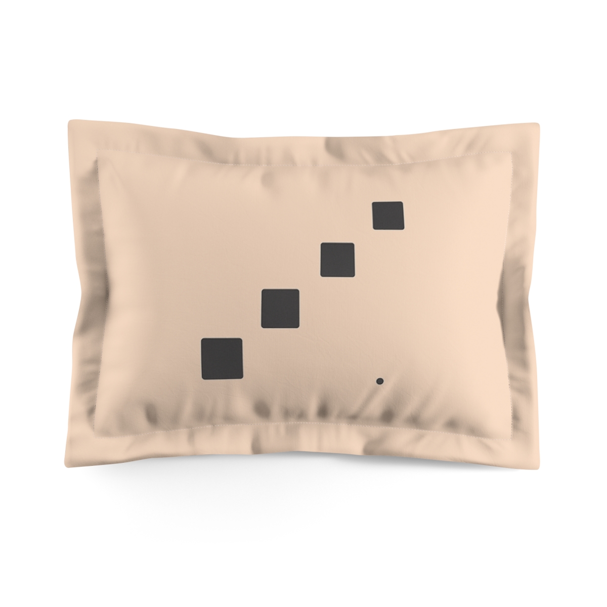 Diagonal Steps With Resting Dot personalized decorative pillows