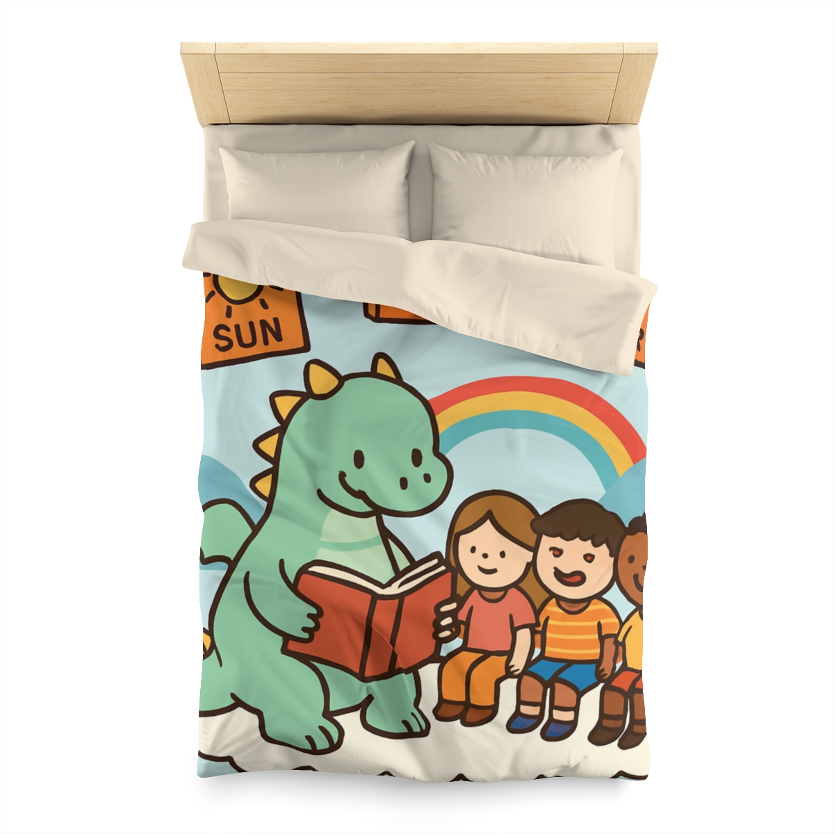 Dragon Library In The Cloud Valley unique patterned duvets