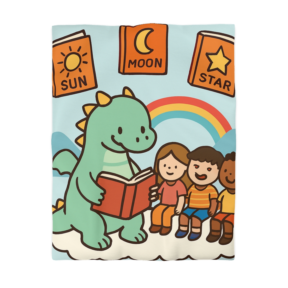 Dragon Library In The Cloud Valley unique patterned duvets