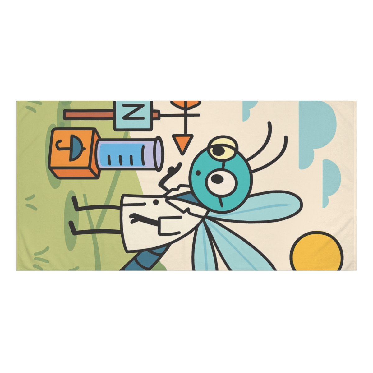 Dragonfly Weather Lab trendy hand towels
