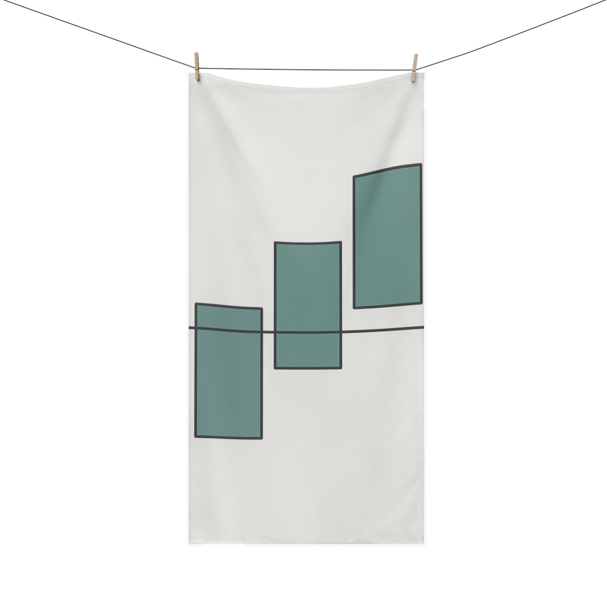 Drift Angle Rectangles unique gift towels