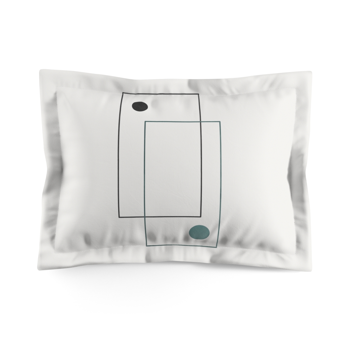 Drifted Frame And Twin Discs trendy accent pillows