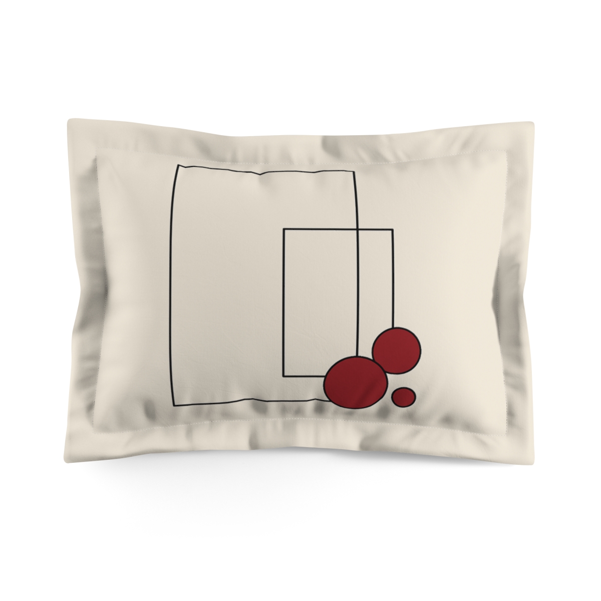 Dual Orbit Rectangle Field trendy accent pillows