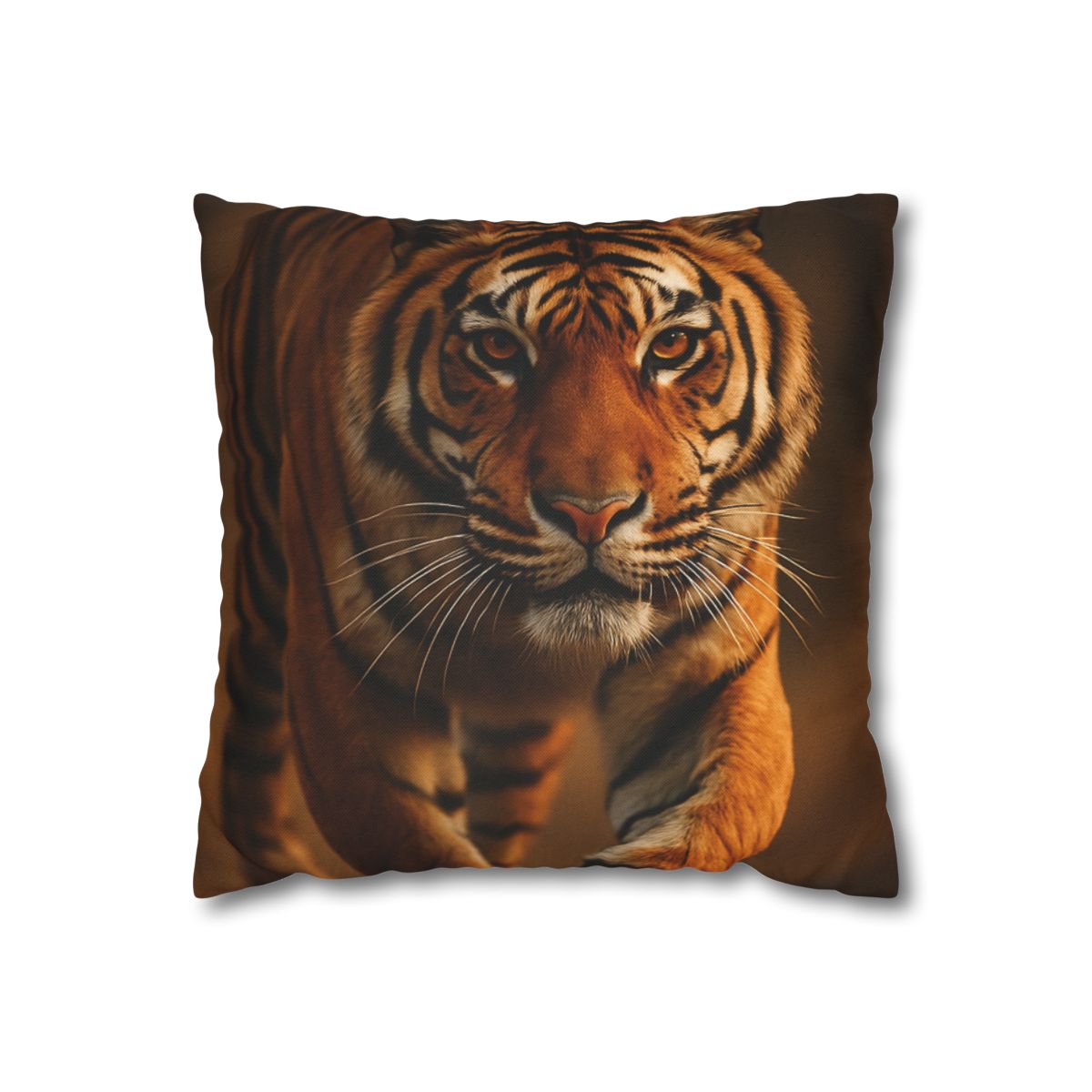 Dusk Herald Bengal Tiger designer print pillow cases