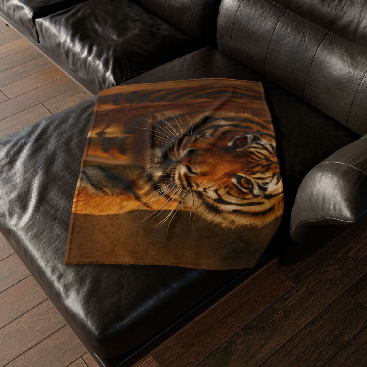Dusk Herald Bengal Tiger warm winter blankets
