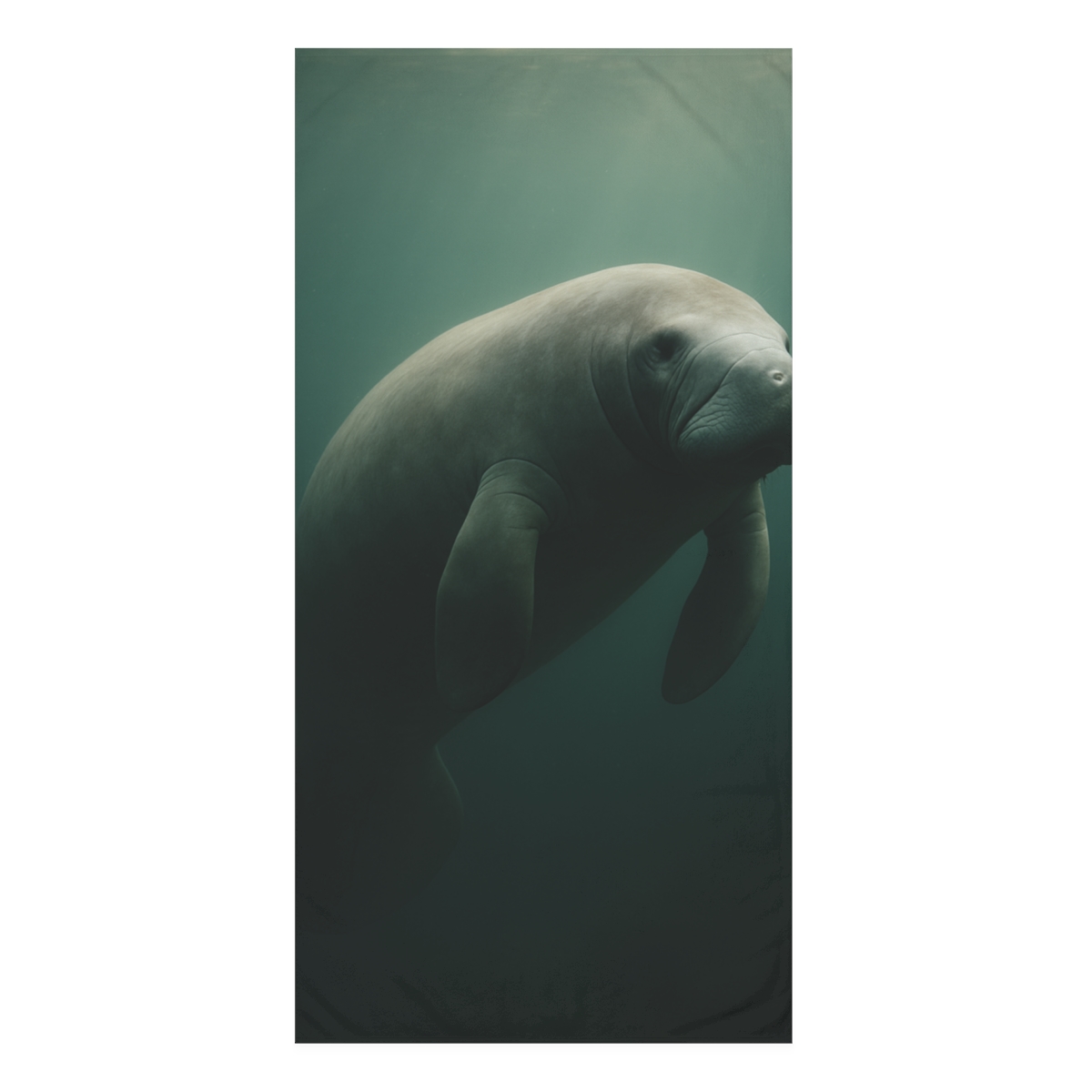 Dusky Drift Manatee trendy hand towels