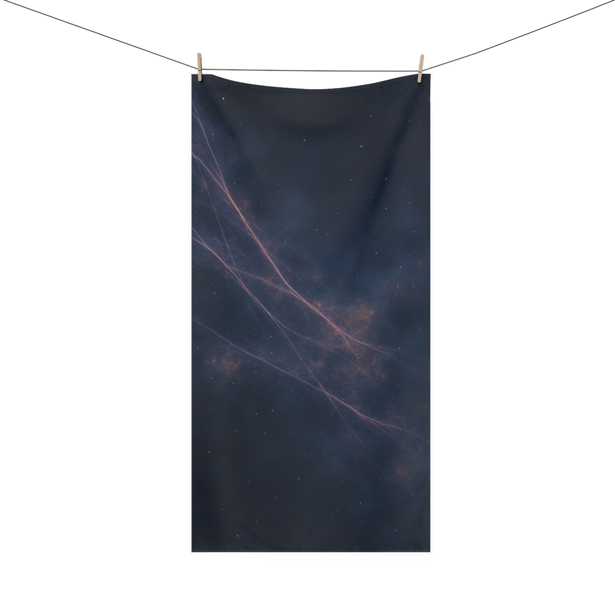 Dust Filament Tapestry Drift designer printed towels
