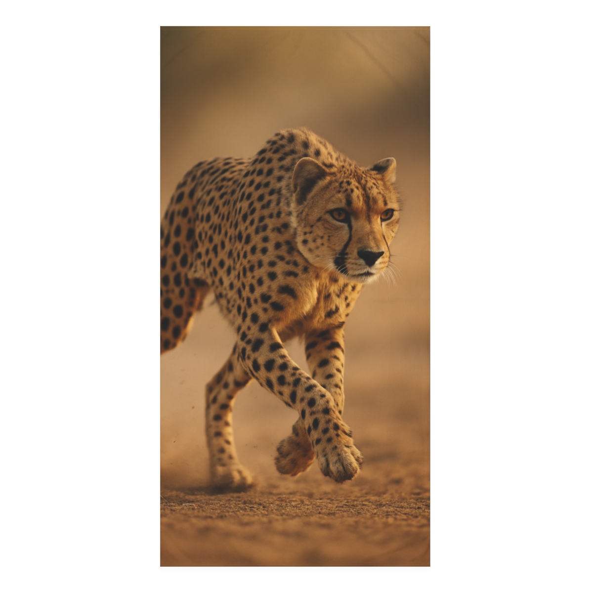 Dust Trail Cheetah soft cotton towels
