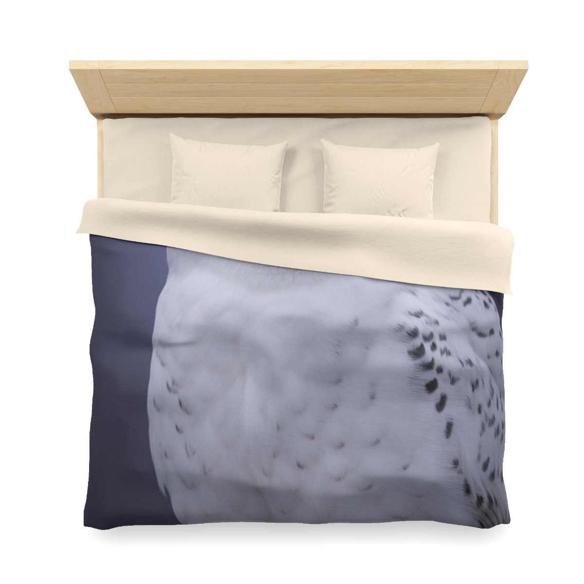 Twilight Watcher Snowy Owl soft comforter duvets