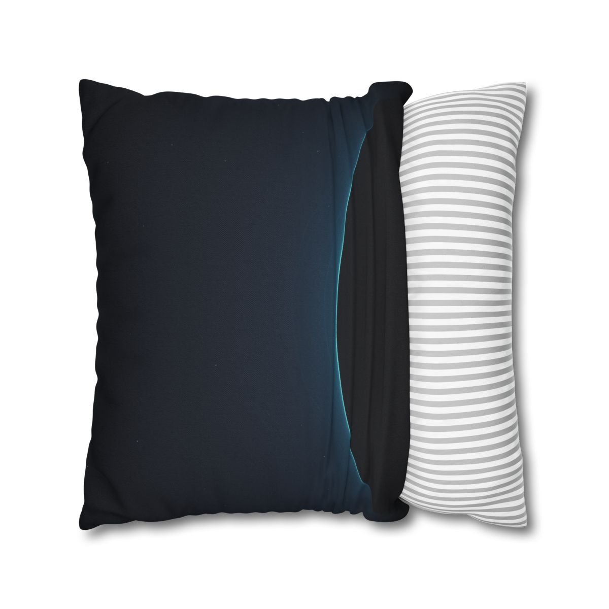 Black Horizon Silhouette comfortable bedding pillow covers