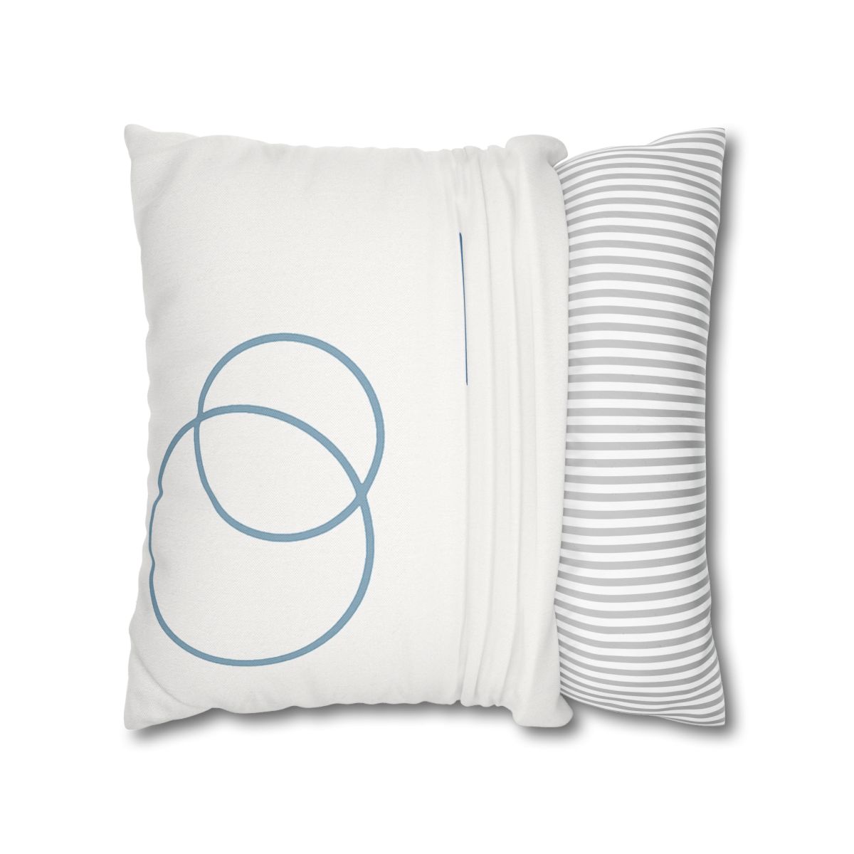 Offset Rings With Quiet Line trendy patterned pillow cases