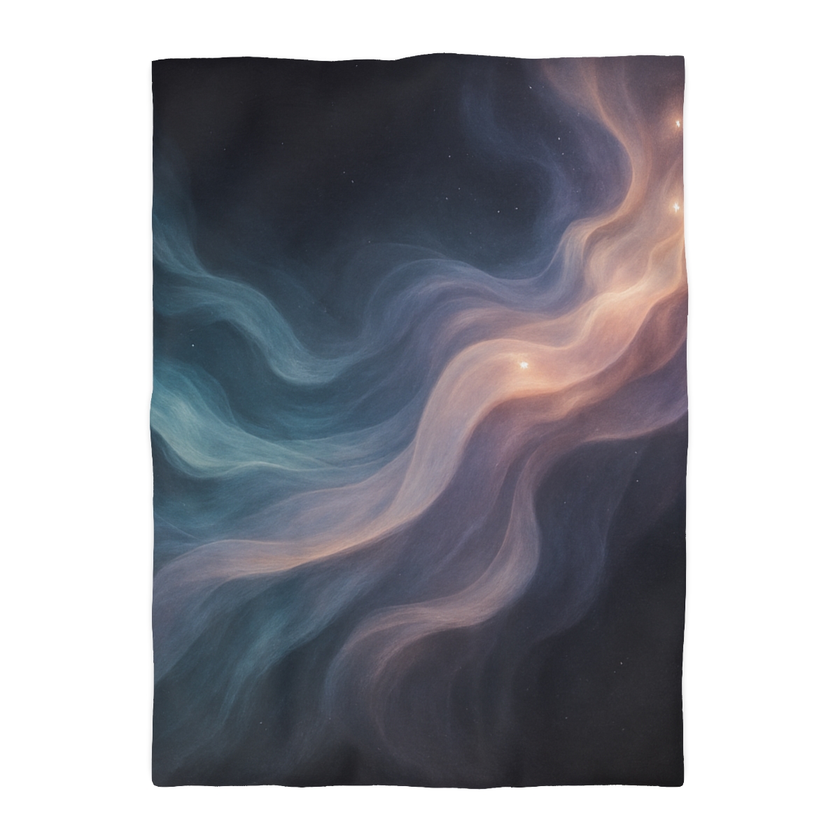 Prismatic Nebula Silk Drift personalized bedding duvets
