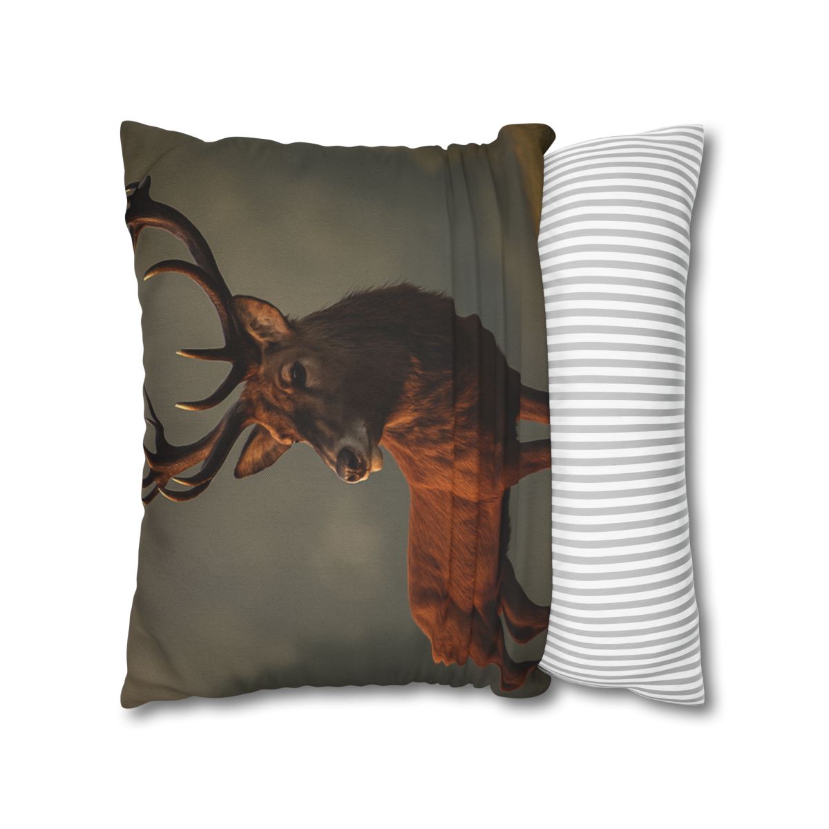 Red Deer Dawn Majesty designer print pillow cases