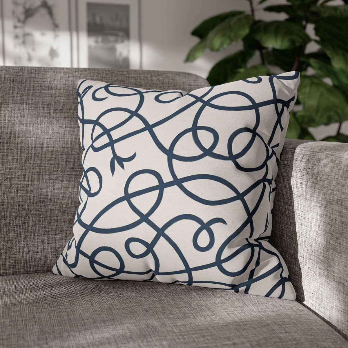 Tendril Loop Weave custom pillow cases